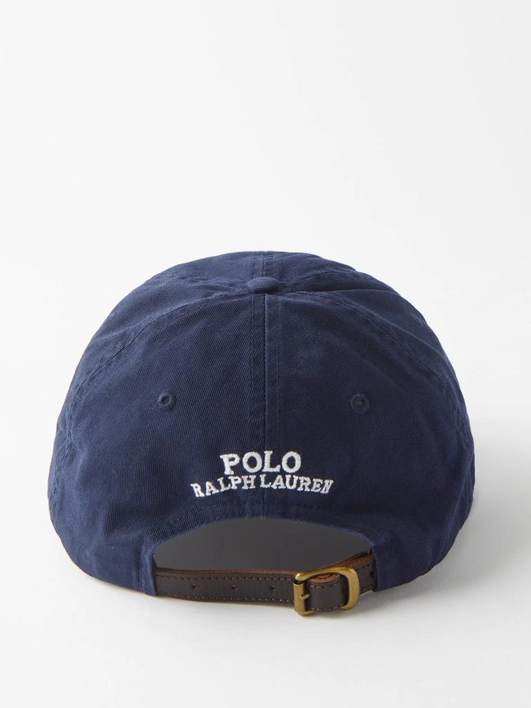 商品Ralph Lauren|Polo Bear-embroidered cotton-twill cap,价格¥661,第4张图片详细描述