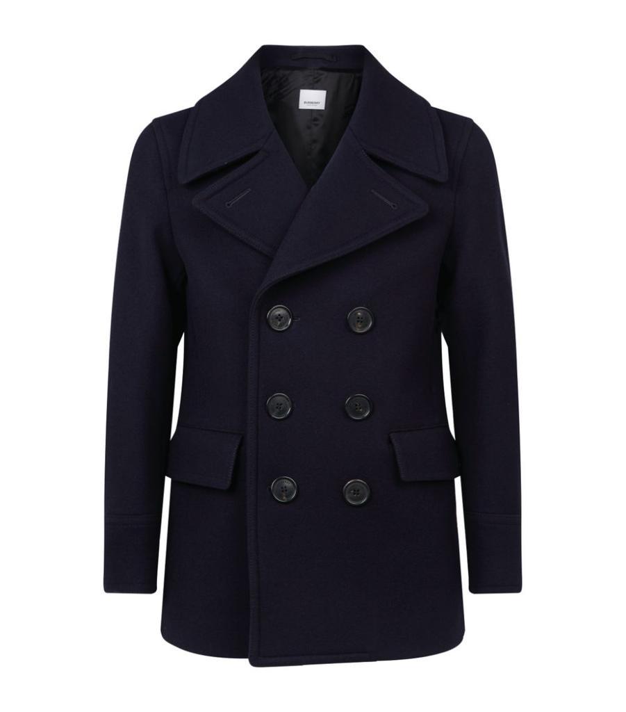 商品Burberry|Double-Breasted Pea Coat,价格¥8877,第1张图片