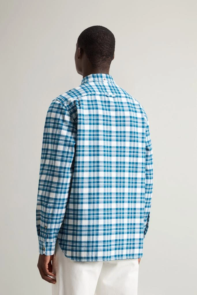 商品Woolrich|Traditional Flannel Check Shirt - Men - Red,价格¥1329,第3张图片详细描述