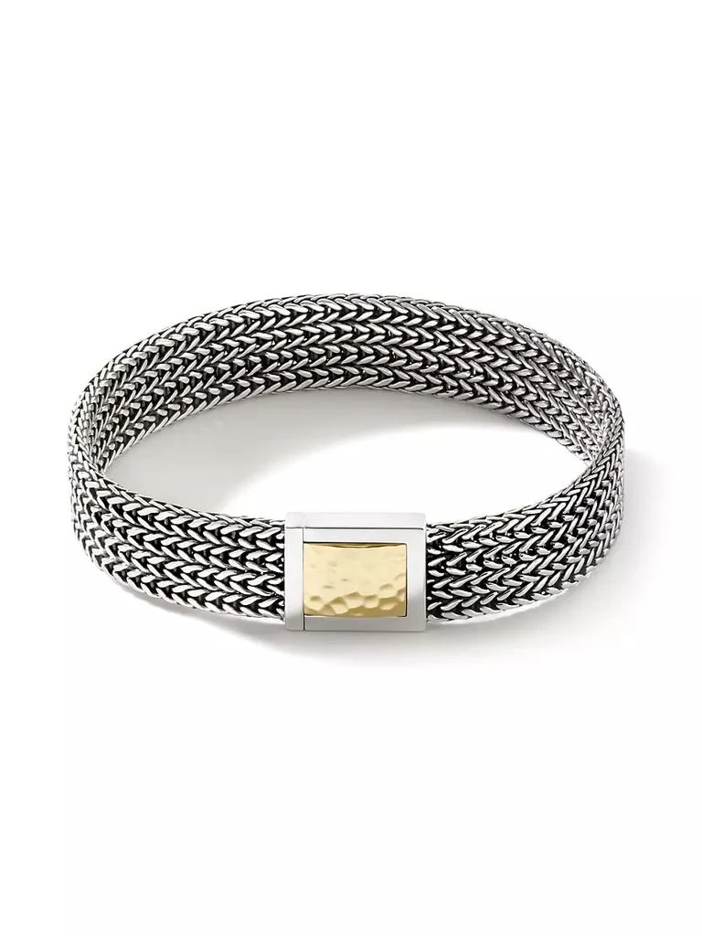 商品John Hardy|Classic Chain 18K Gold & Sterling Silver Bracelet,价格¥8230,第1张图片
