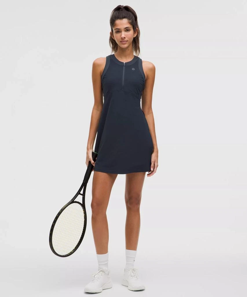 Grid-Texture Sleeveless Linerless Tennis Dress 商品