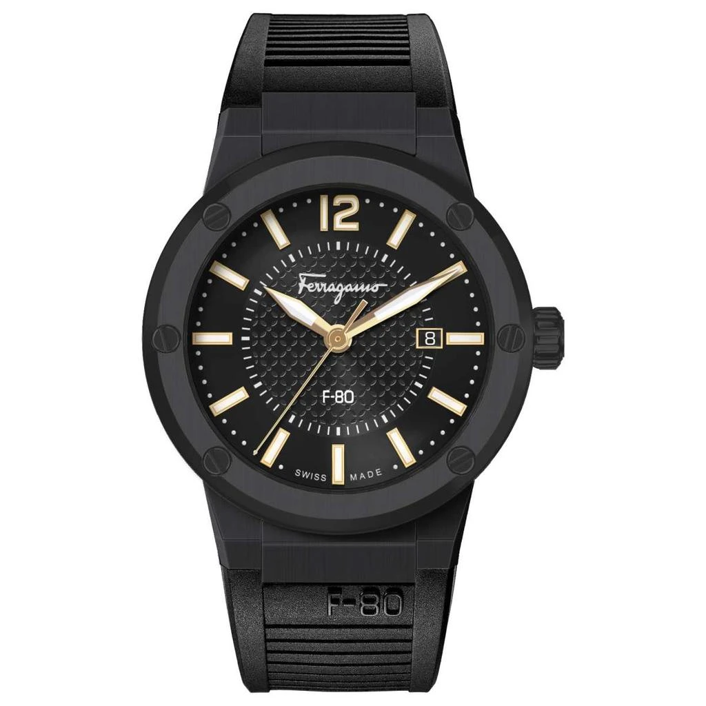 商品Salvatore Ferragamo|Ferragamo F-80 Men's Watch,价格¥4895,第1张图片