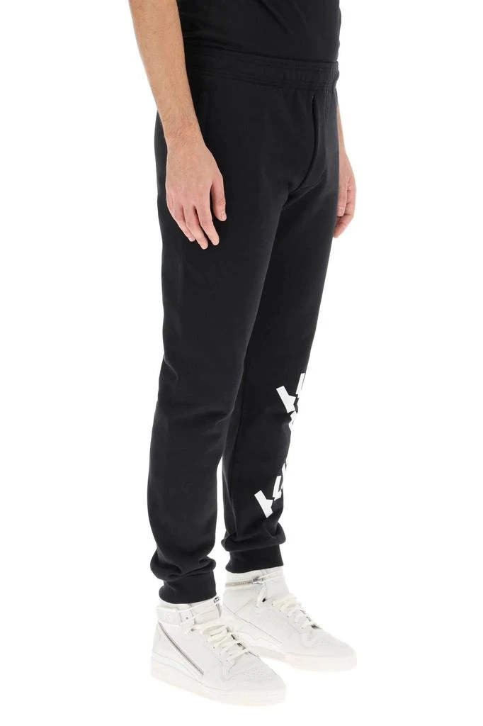 商品Kenzo|字母图案宽松运动长裤 男款 黑色,价格¥1054,第3张图片详细描述