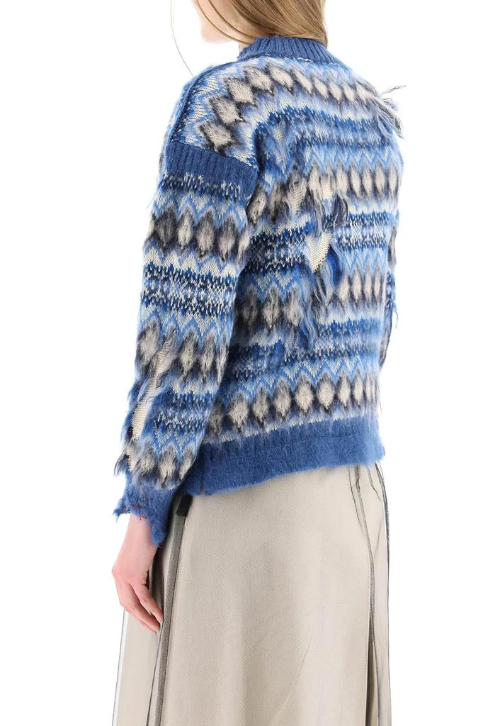 商品MAISON MARGIELA|DISTRESSED FAIR-SILE SWEATER,价格¥3615,第4张图片详细描述