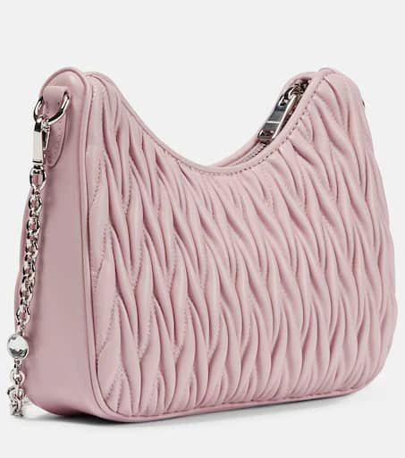 商品Miu Miu|Matelassé leather shoulder bag,价格¥19230,第4张图片详细描述