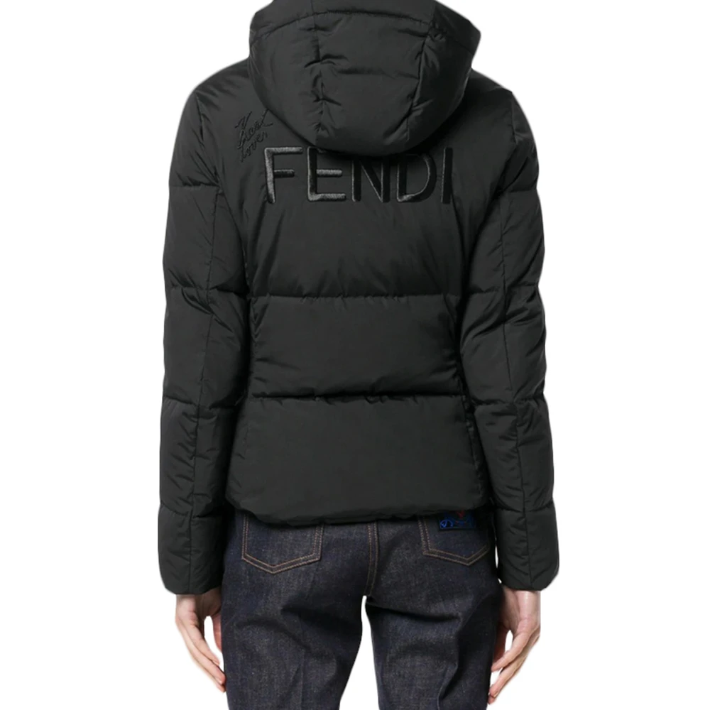 FENDI 黑色男士羽绒服 FAA383-A49R-F0GME 商品