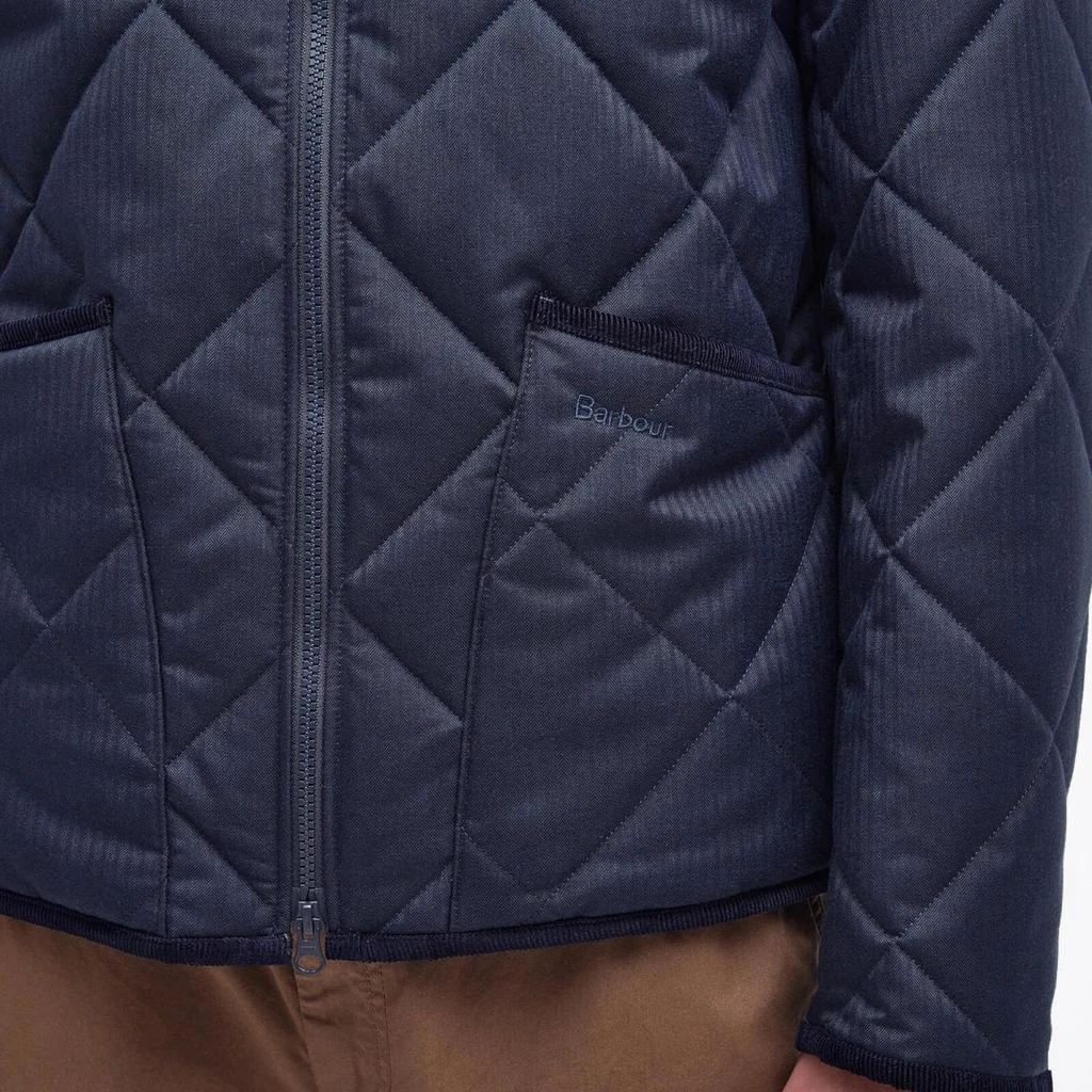 商品Barbour|Barbour Heritage Easton Liddesdale Diamond Quilted Shell Jacket,价格¥961,第4张图片详细描述
