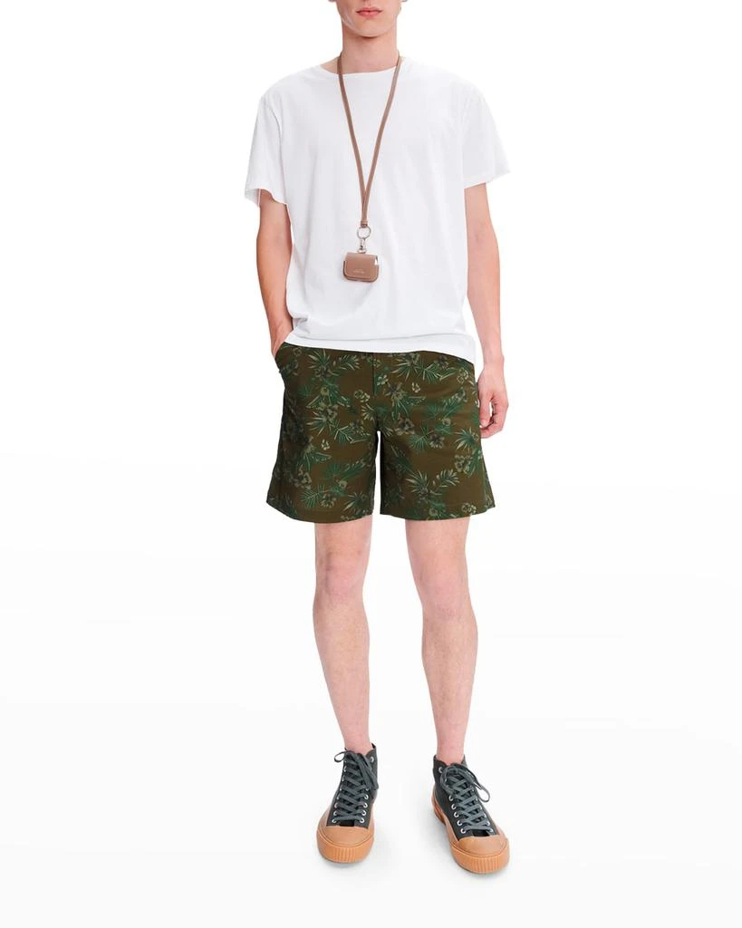 商品A.P.C.|Men's Andy Printed Denim Shorts,价格¥819,第2张图片详细描述