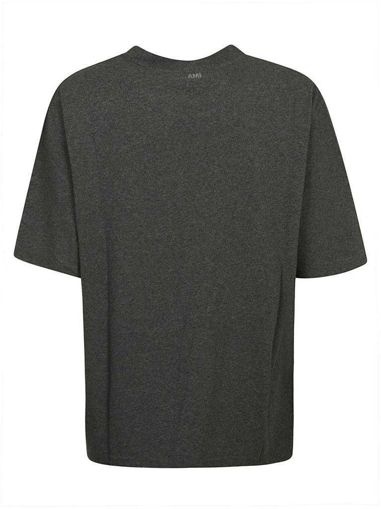 商品AMI|Ami Paris T-shirts and Polos Grey,价格¥1194,第5张图片详细描述