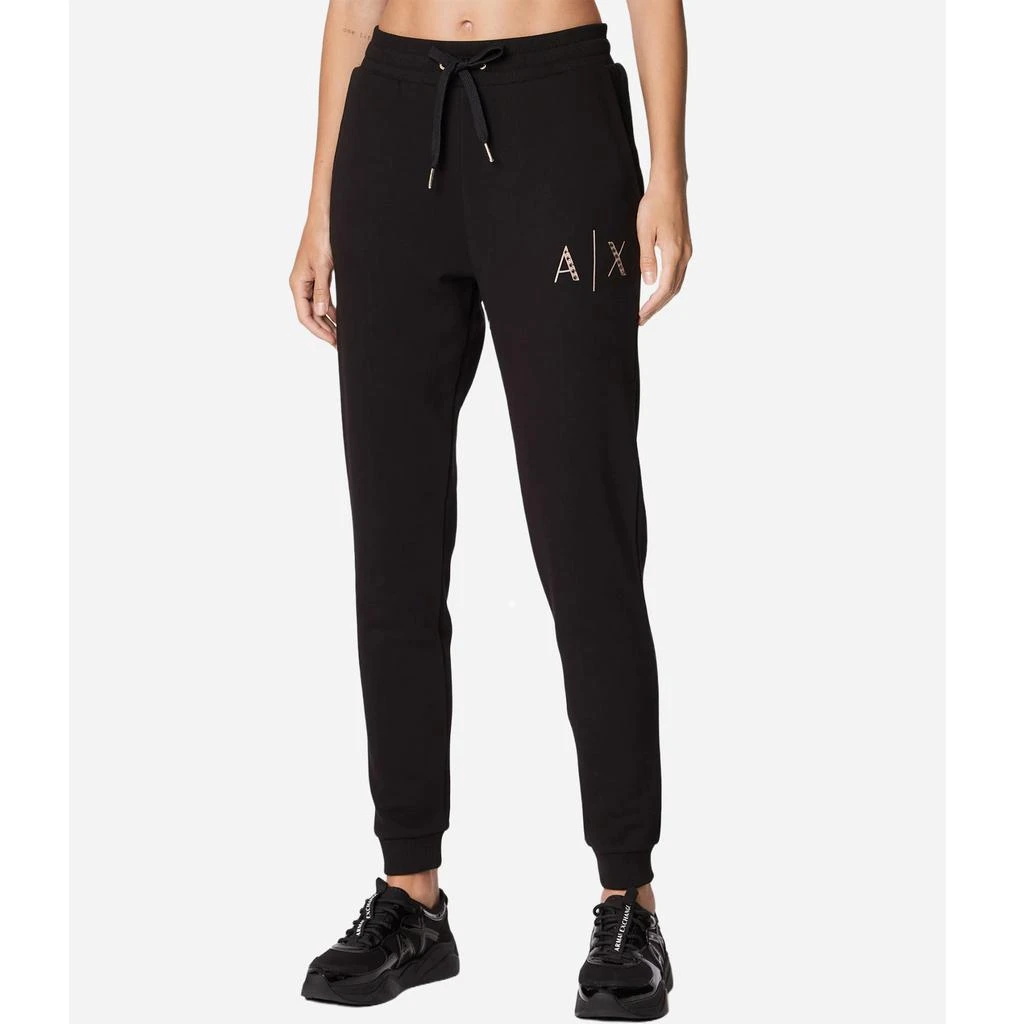 商品Armani Exchange|ARMANI EXCHANGE Trousers Black,价格¥727,第1张图片