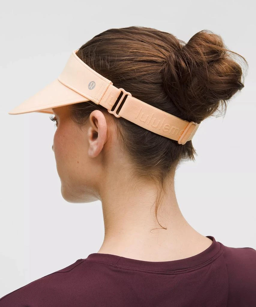 商品Lululemon|Women's Fast Paced Wide Band Running Visor,价格¥157,第3张图片详细描述