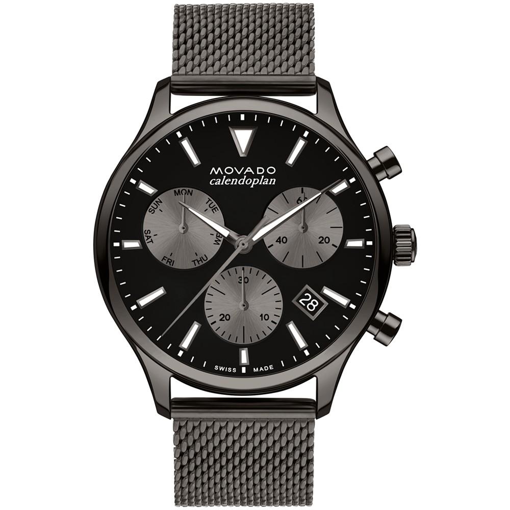 Men's Heritage Ionic Plated Gray Steel Bracelet Watch 43mm商品第1张图片规格展示