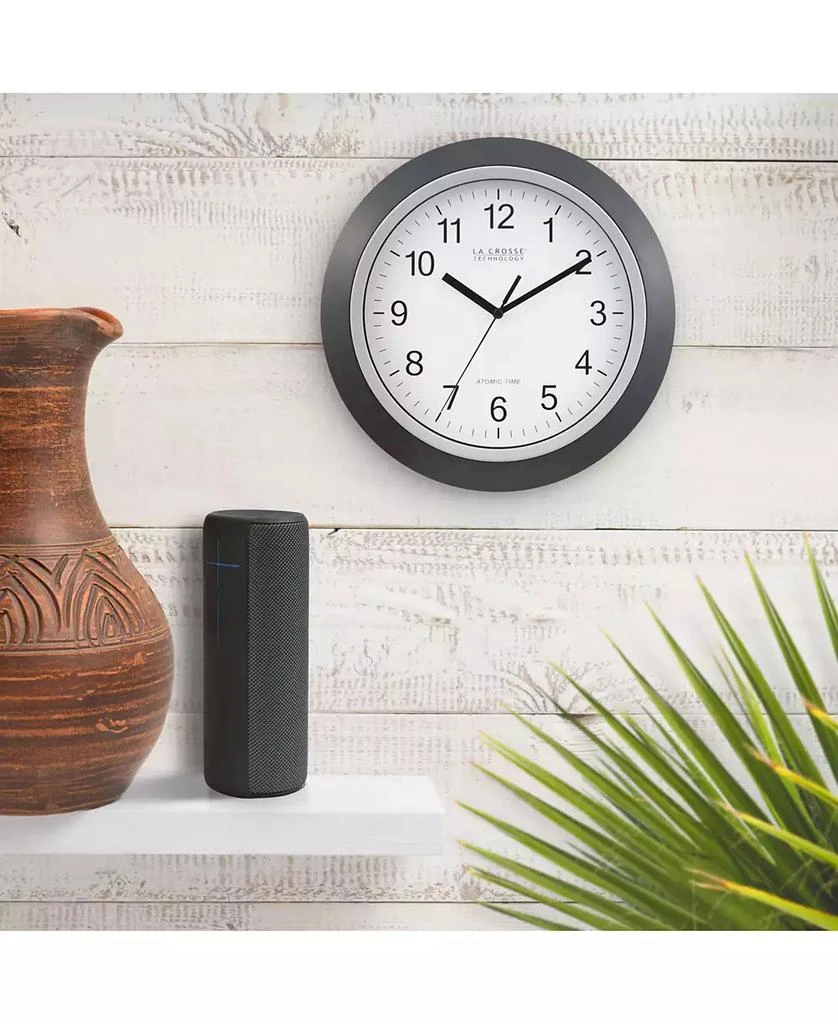 商品La Crosse Technology|WT-3129B 12" Atomic Analog Wall Clock,价格¥336,第4张图片详细描述