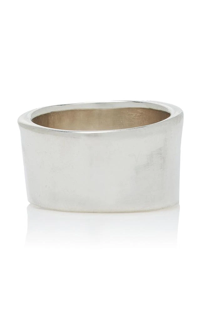 商品AGMES|AGMES - Astrid Wide Sterling Silver Ring  - Silver - US 6 - Moda Operandi - Gifts For Her,价格¥2291,第1张图片