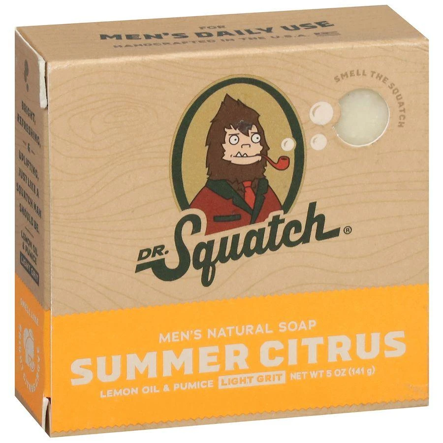 商品Dr. Squatch|Soap Lemon Oil & Pumice,价格¥44,第2张图片详细描述