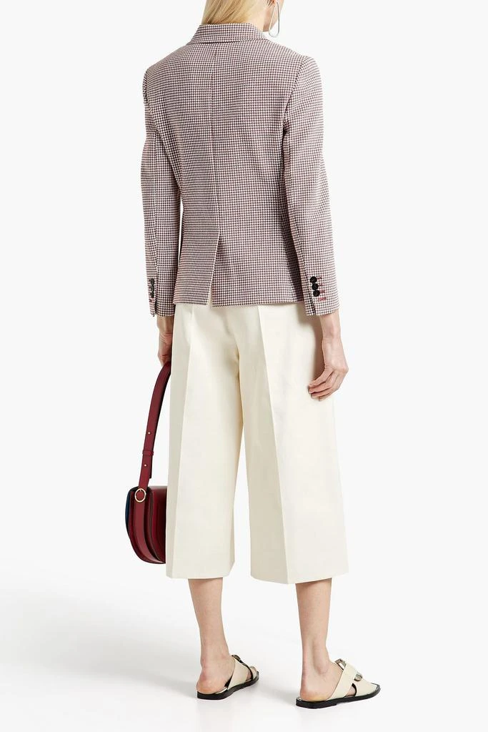 商品Theory|Houndstooth cotton-blend jacquard blazer,价格¥1067,第3张图片详细描述