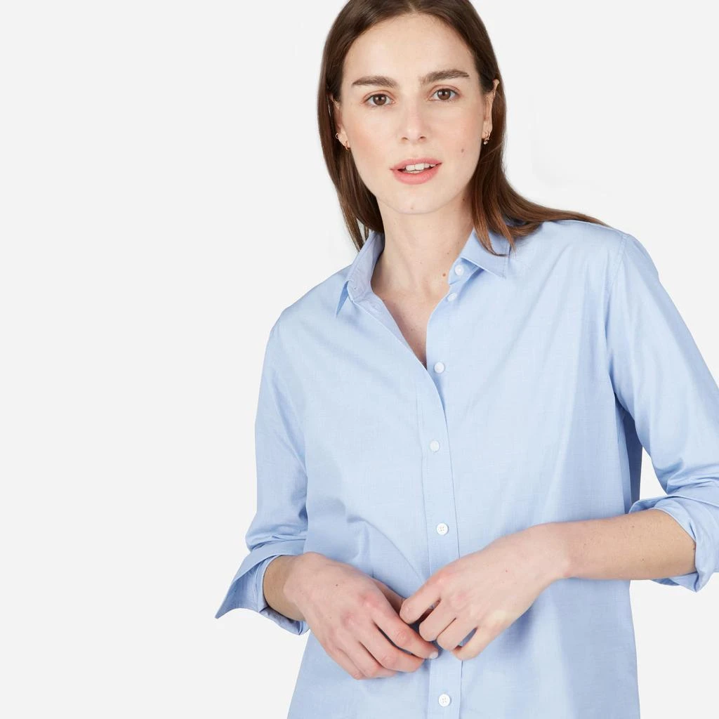 商品Everlane|宽松版纯棉衬衣,价格¥408-¥482,第3张图片详细描述