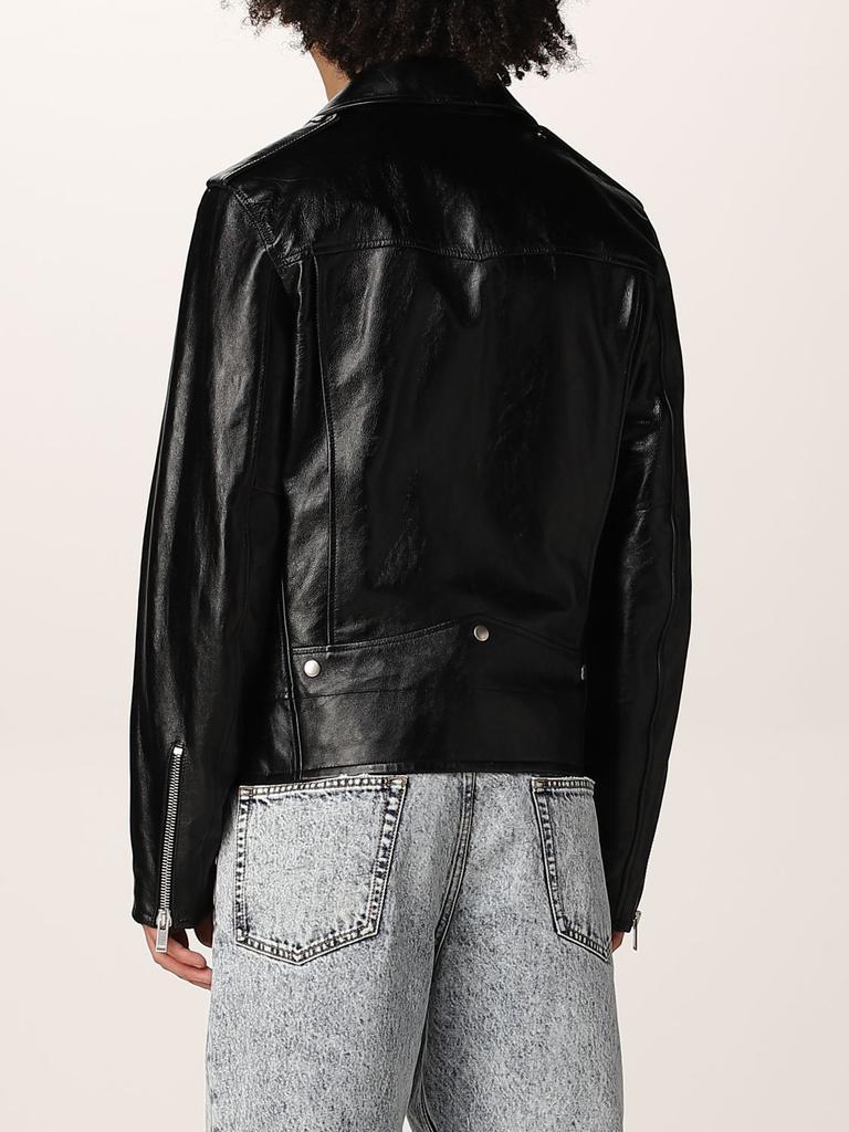 商品Yves Saint Laurent|Saint Laurent leather biker jacket,价格¥25545,第5张图片详细描述