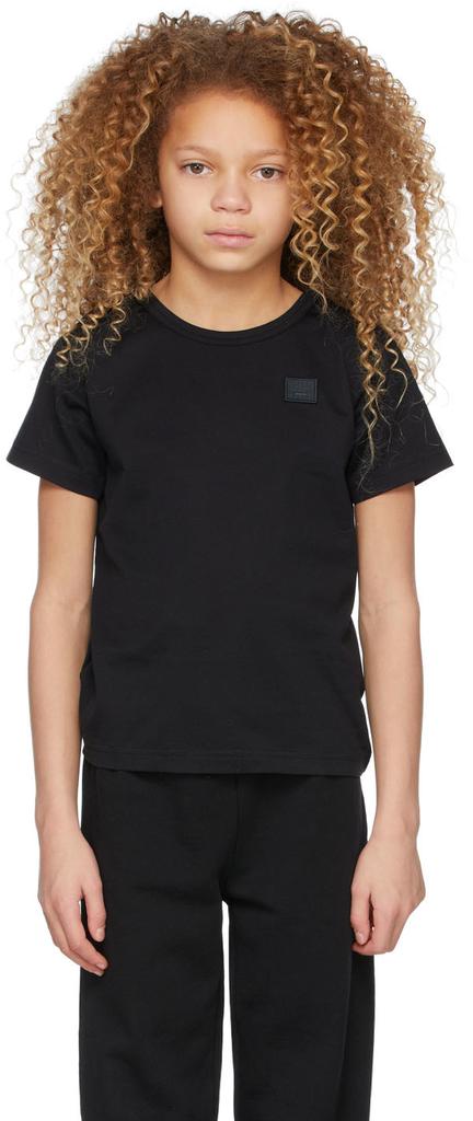 Kids Black Nash T-Shirt商品第2张图片规格展示