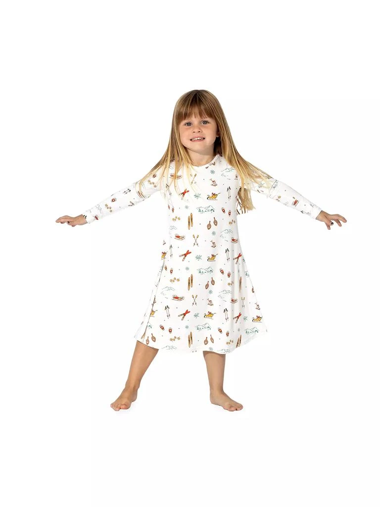 商品Bellabu Bear|Little Girl's &amp; Girl's Vintage Holiday Long-Sleeve Nightgown,价格¥255,第5张图片详细描述