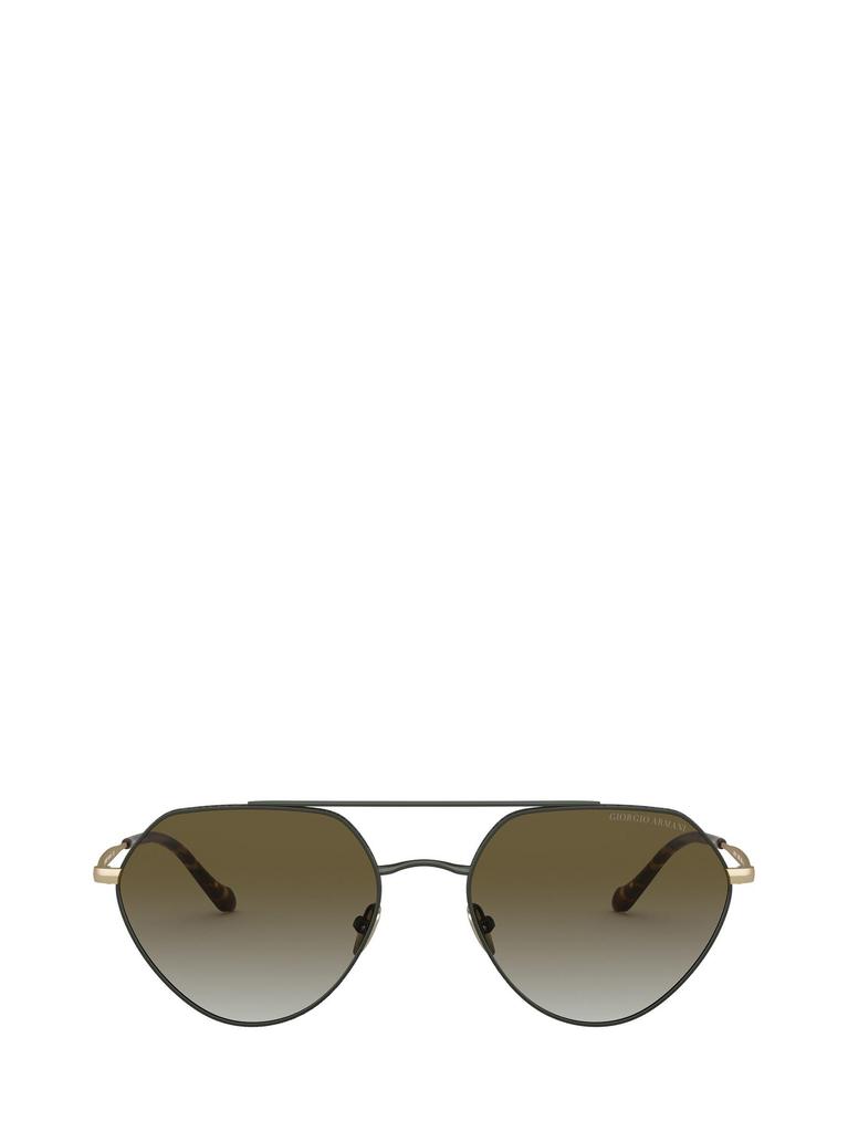 Giorgio Armani AR6111 matte dark green female sunglasses商品第1张图片规格展示
