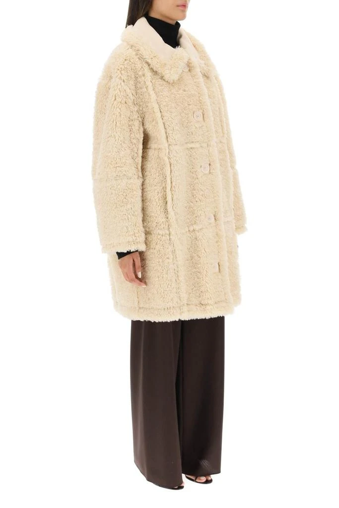 商品STAND STUDIO|'SAMIRA' REVERSIBLE FAUX SHEARLING COAT,价格¥3972,第3张图片详细描述