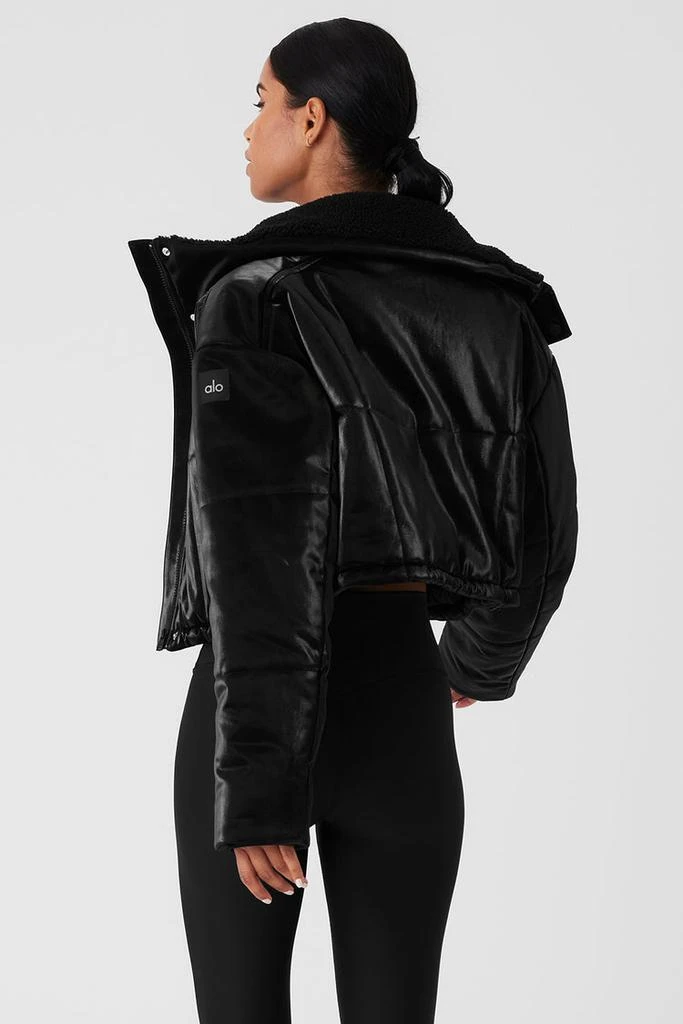 商品Alo|Orion Cropped Puffer - Toasted Almond,价格¥1890,第2张图片详细描述