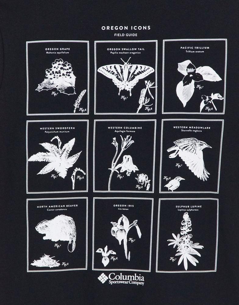 商品Columbia|Columbia Rapid Ridge back print t-shirt in black Exclusive at ASOS,价格¥215,第5张图片详细描述