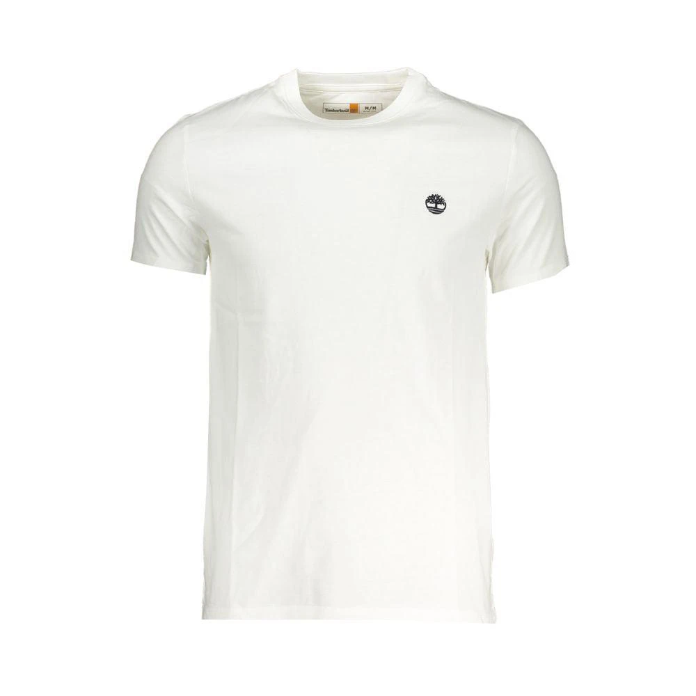 商品Timberland|Timberland White Cotton Men T-Shirt,价格¥513,第1张图片