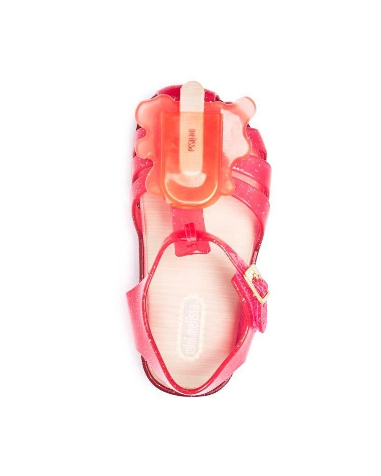 商品Mini Melissa|女孩(幼儿)Girls' Glitter Popsicle Sandals - Walker, Toddler,价格¥436,第2张图片详细描述