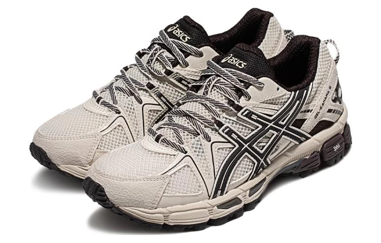商品[国内直发] Asics|Gel-Kahana 8 Cn舒适百搭 织物 低帮 橡胶 越野跑步鞋 女款 浅棕黑,价格¥667,第3张图片详细描述
