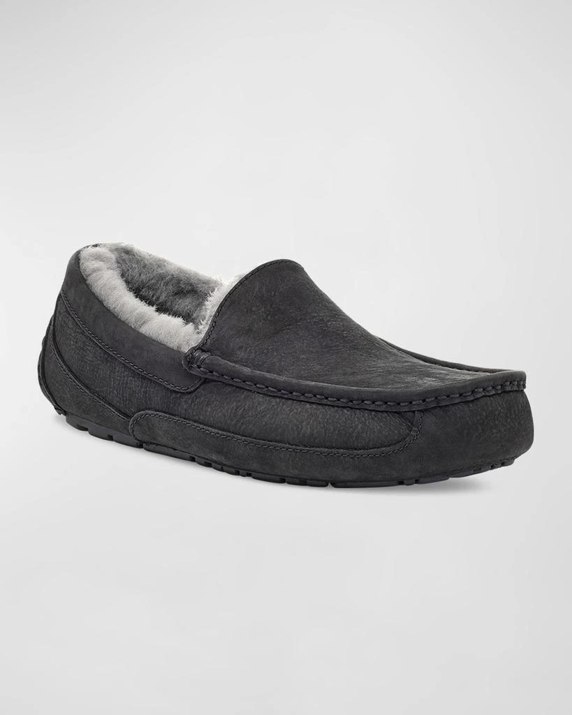 商品UGG|Men's Ascot Leather Slippers,价格¥555,第3张图片详细描述
