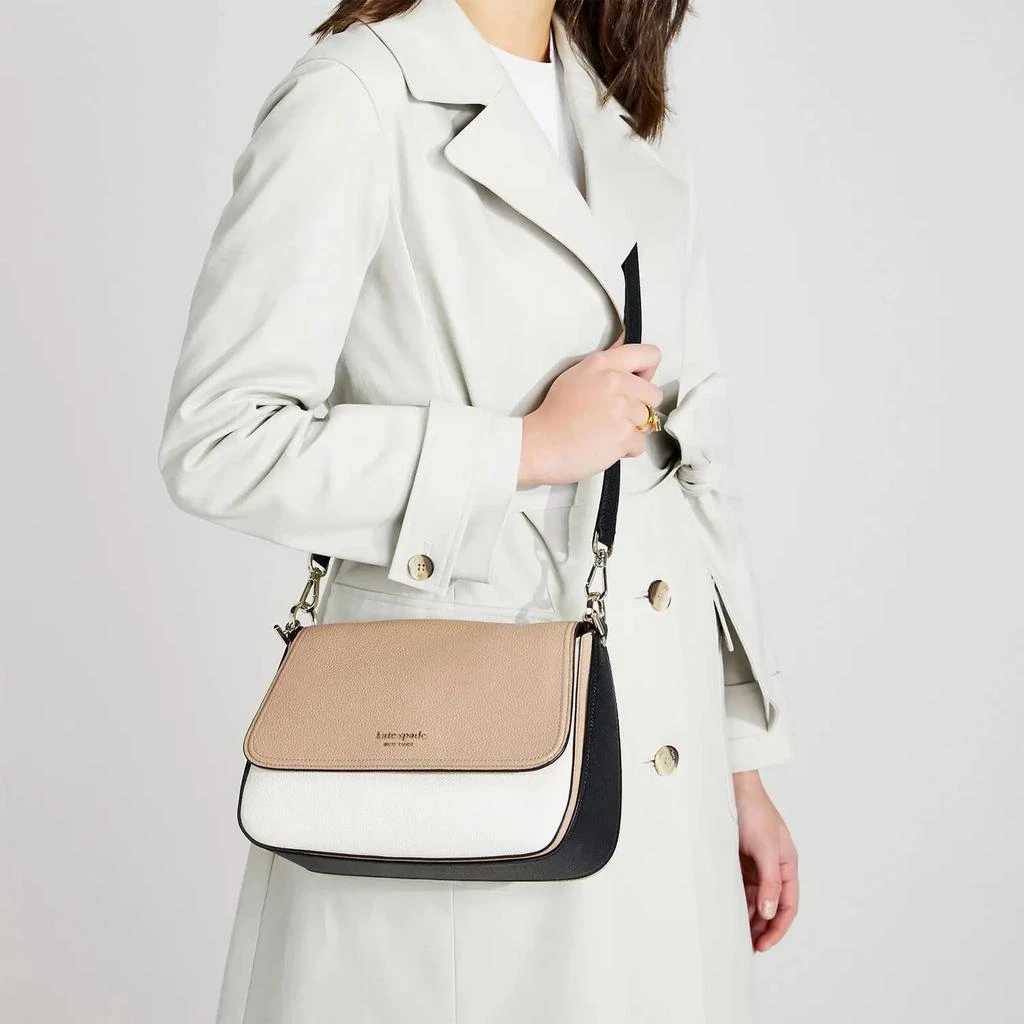 商品Kate Spade|Kate Spade New York Women's New Core Pebble Medium Convertible Shoulder Bag - Parchment Multi,价格¥1477,第2张图片详细描述