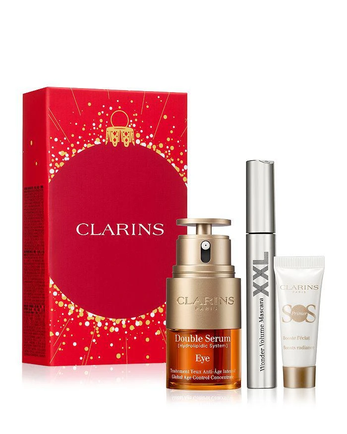商品Clarins|Double Serum Eye Firming & Hydrating Set ($130 value),价格¥663,第1张图片