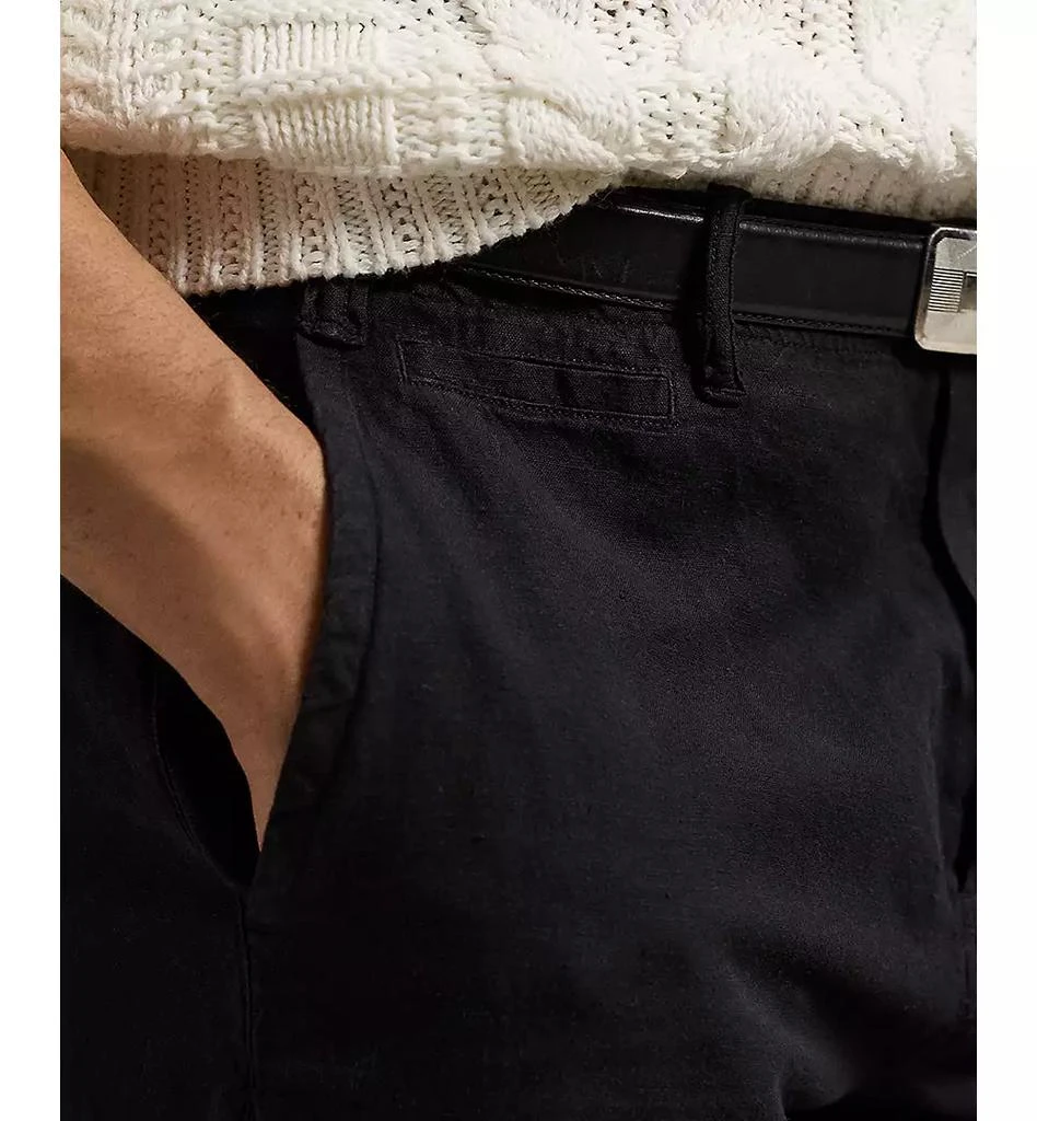 商品Ralph Lauren|Men's 8.5" Straight-Fit Linen Cotton Chino Shorts,价格¥292,第3张图片详细描述