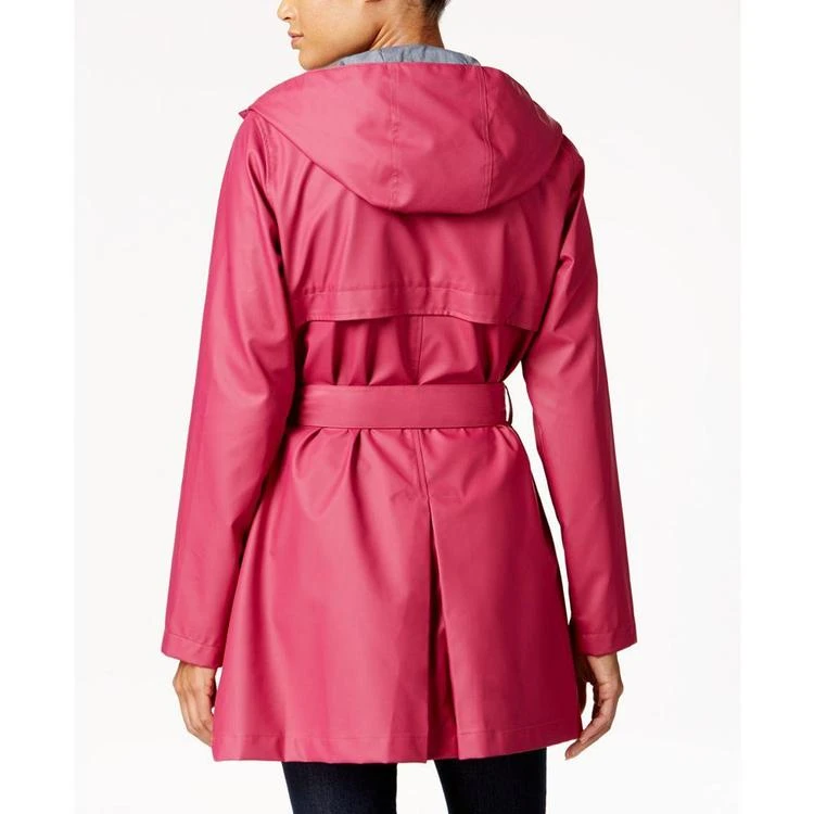 商品Laundry by Design|Hooded Water-Resistant Belted Raincoat,价格¥748,第2张图片详细描述