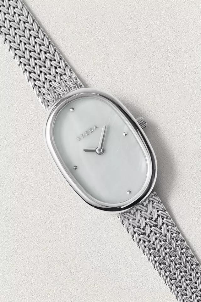 BREDA Jane Tethered Mesh Bracelet Analog Quartz Watch商品第4张图片规格展示