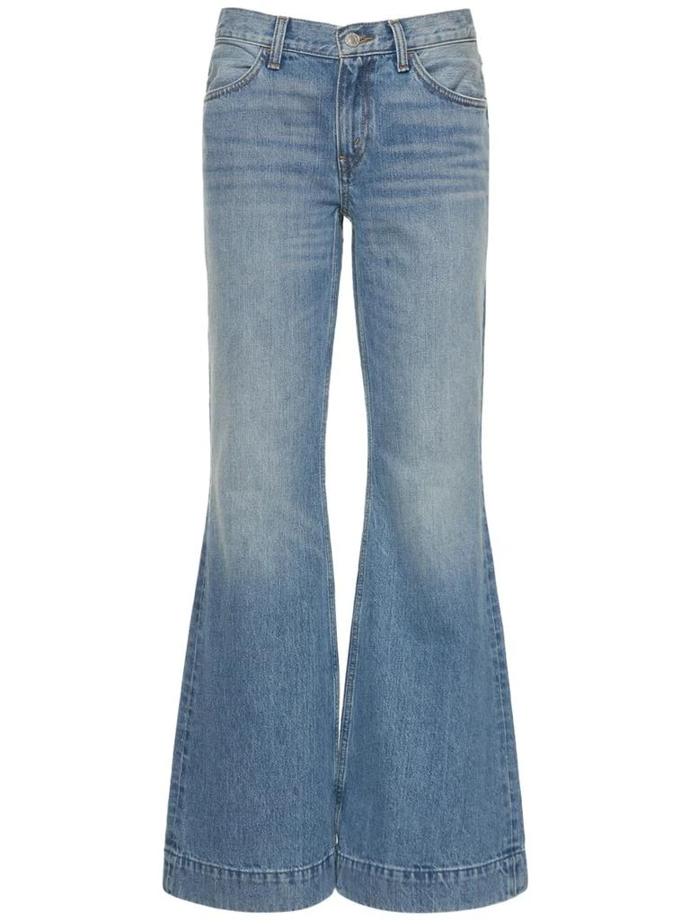商品Re/Done|Wide Leg Faded Denim Jeans,价格¥2161,第1张图片