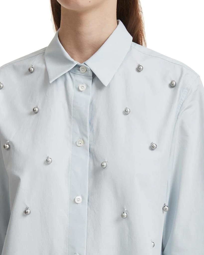 商品PORTS 1961|Embellished cotton shirt,价格¥3367,第5张图片详细描述