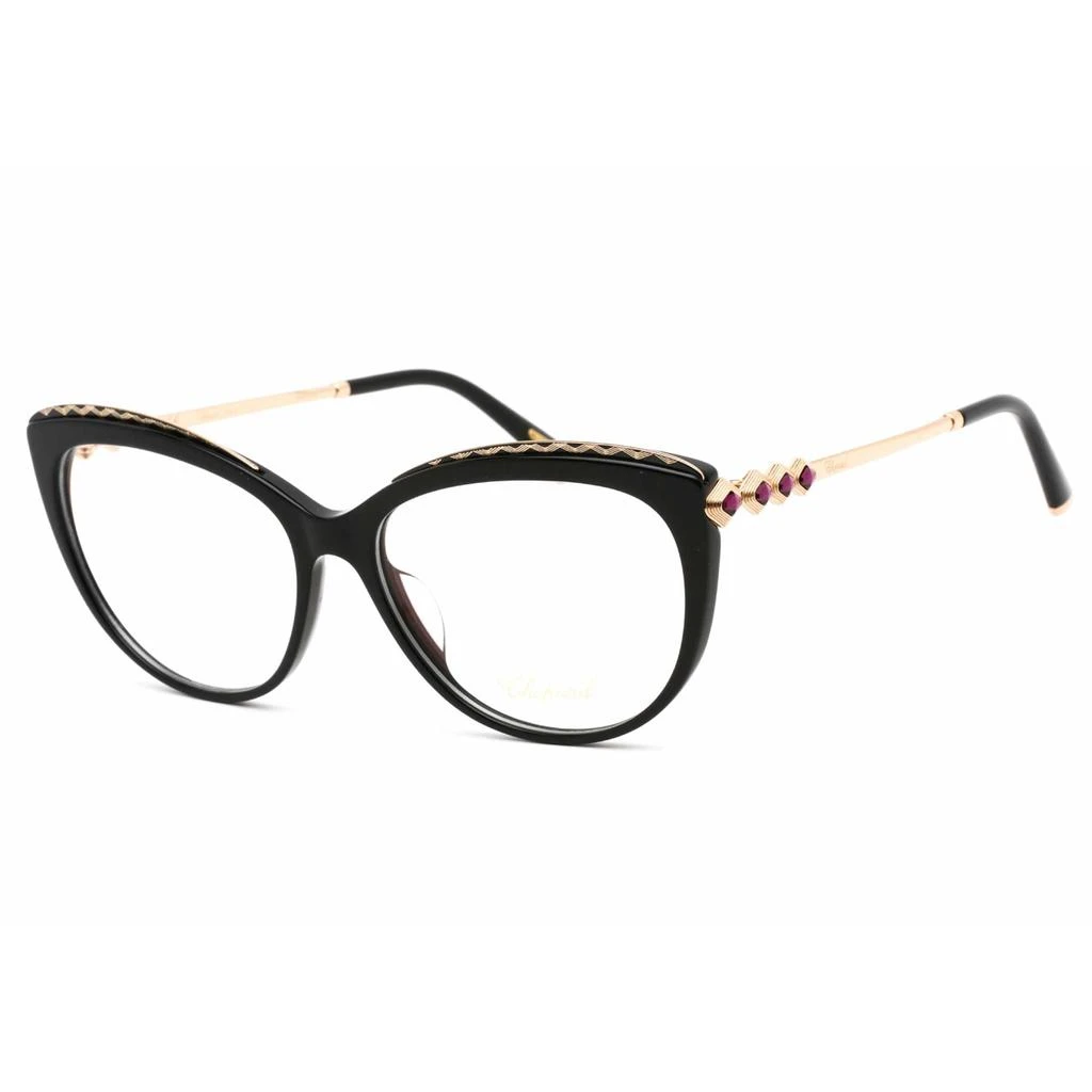 商品Chopard|Chopard Women's Eyeglasses - Black Cat Eye Plastic Frame Demo Lens | VCH276S 700Y,价格¥1347,第1张图片