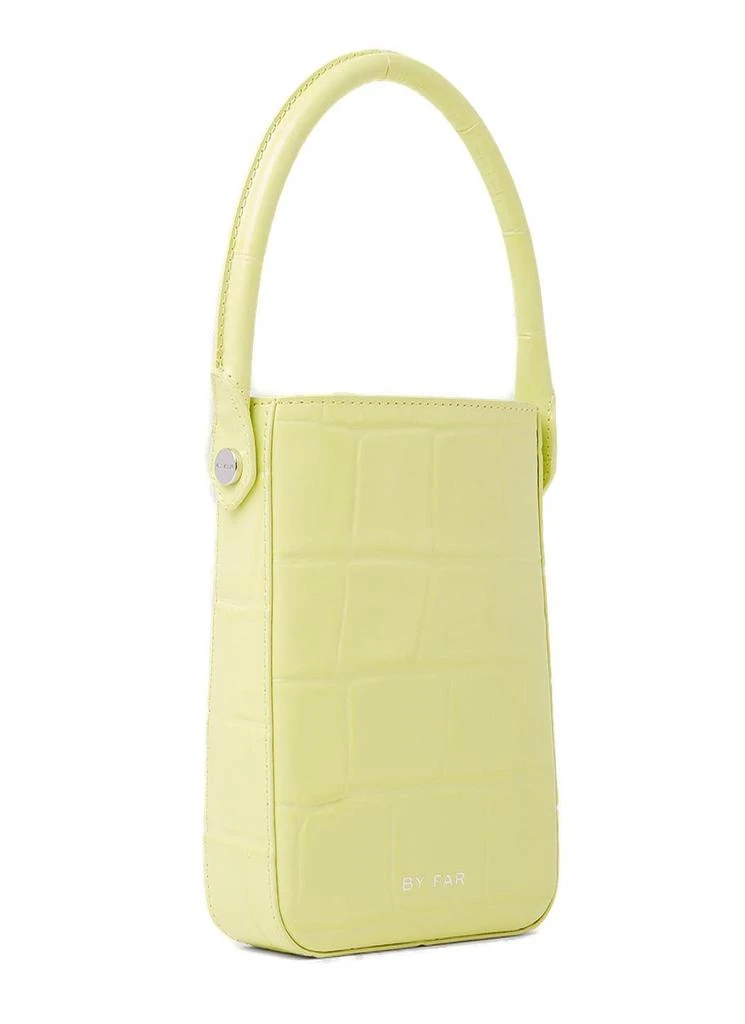 商品by FAR|By Far Mini Note Embossed Tote Bag,价格¥1517,第3张图片详细描述