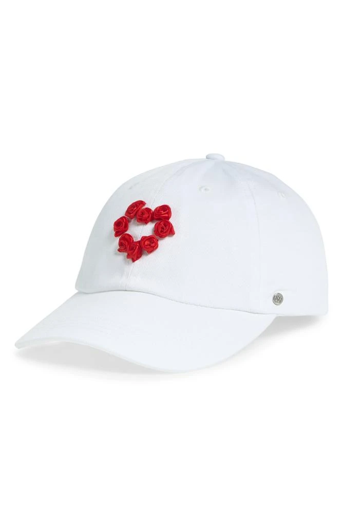 商品Steve Madden|Sweetheart Rosette Baseball Cap,价格¥74,第1张图片