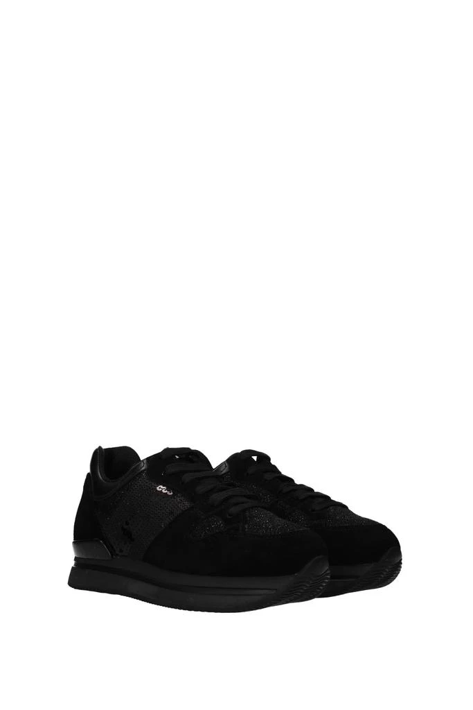 商品hogan|Sneakers Suede Black,价格¥1445,第2张图片详细描述