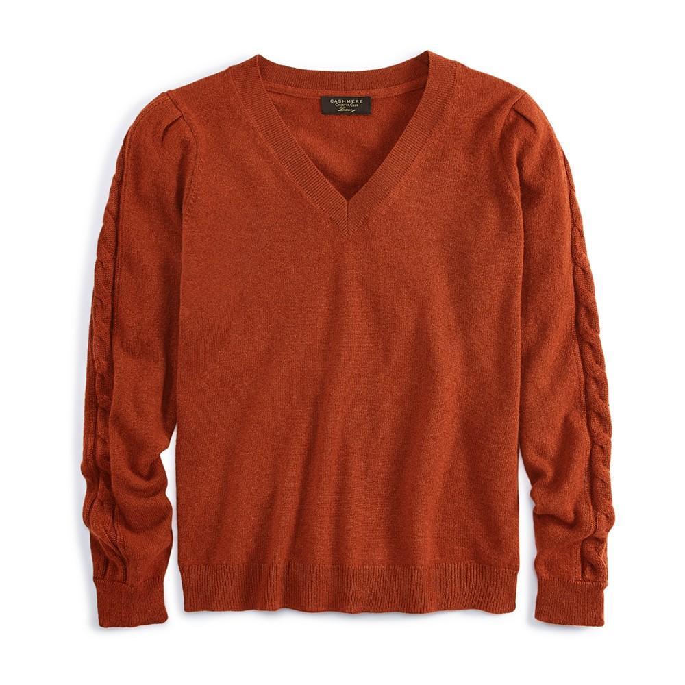 Women's 100% Cashmere Sweater, Created for Macy's商品第3张图片规格展示