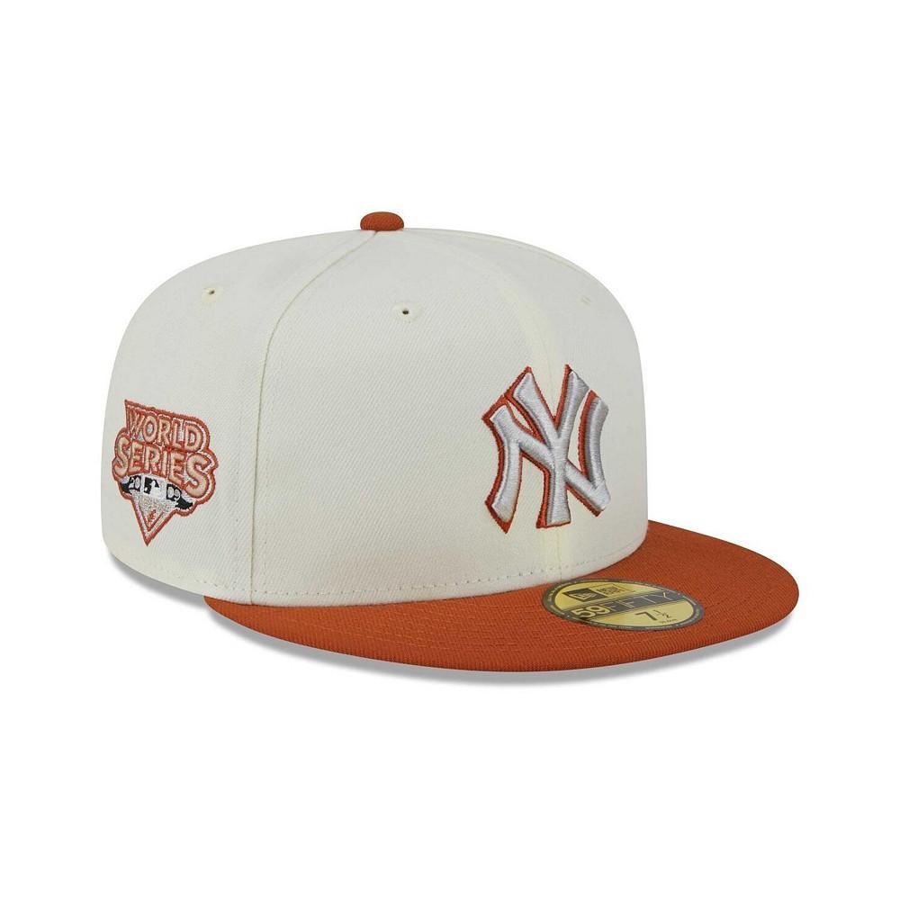 New Era | Men's Cream, Orange New York Yankees 59FIFTY Fitted Hat 269.03元 商品图片