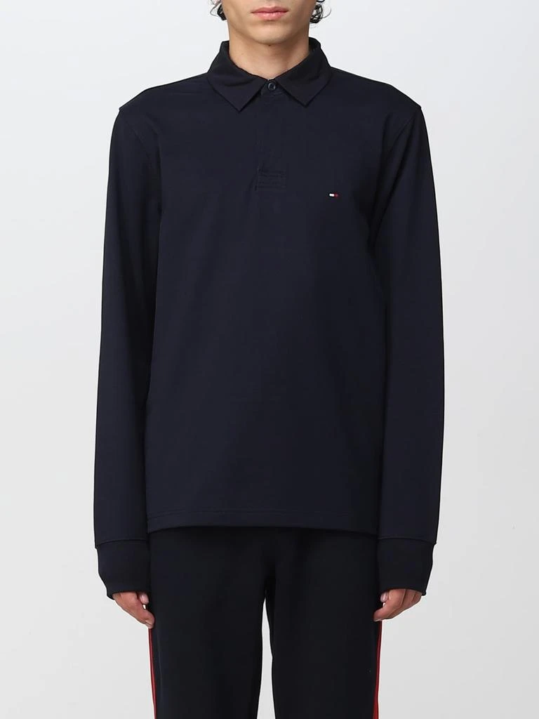 商品Tommy Hilfiger|Tommy Hilfiger cotton blend polo shirt,价格¥758,第1张图片