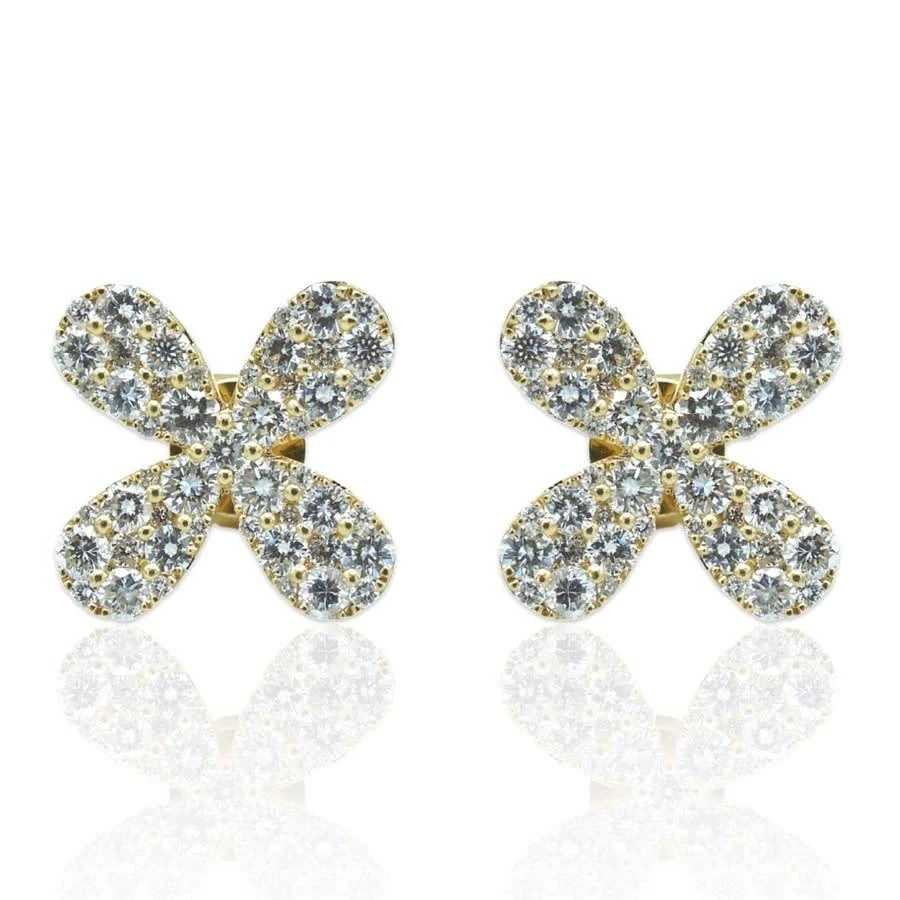商品Tresorra|Tresorra 18K Yellow Gold Diamond Earrings,价格¥22012,第1张图片