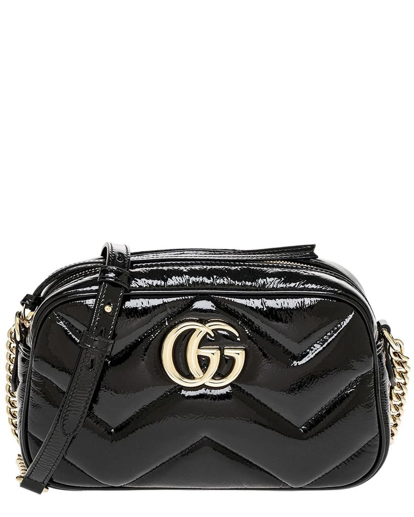 商品Gucci|GG Marmont Small Patent Shoulder Bag,价格¥15022,第1张图片