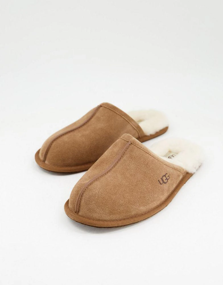 商品UGG|Ugg scuff sheepskin slippers in tan,价格¥712,第1张图片