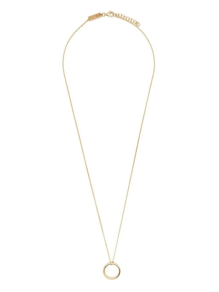 商品MAISON MARGIELA|Maison Margiela Ring-Pendant Detailed Necklace,价格¥1757,第1张图片